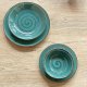 Groene servies set
