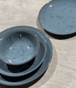 Serviesset 24-delig 6 pers Asia grijs - Afbeelding 4