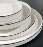 GV-1804S, Porselein, servies, goud, zilver, silver, fine, bone, porcelijn, porselijn, 4