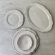 Zilver wit Dinnerset 6 persoons