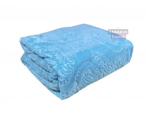 Bedsprei deken 220x240 blauw