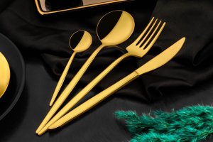 Mess Gold 36 Delig besteck set