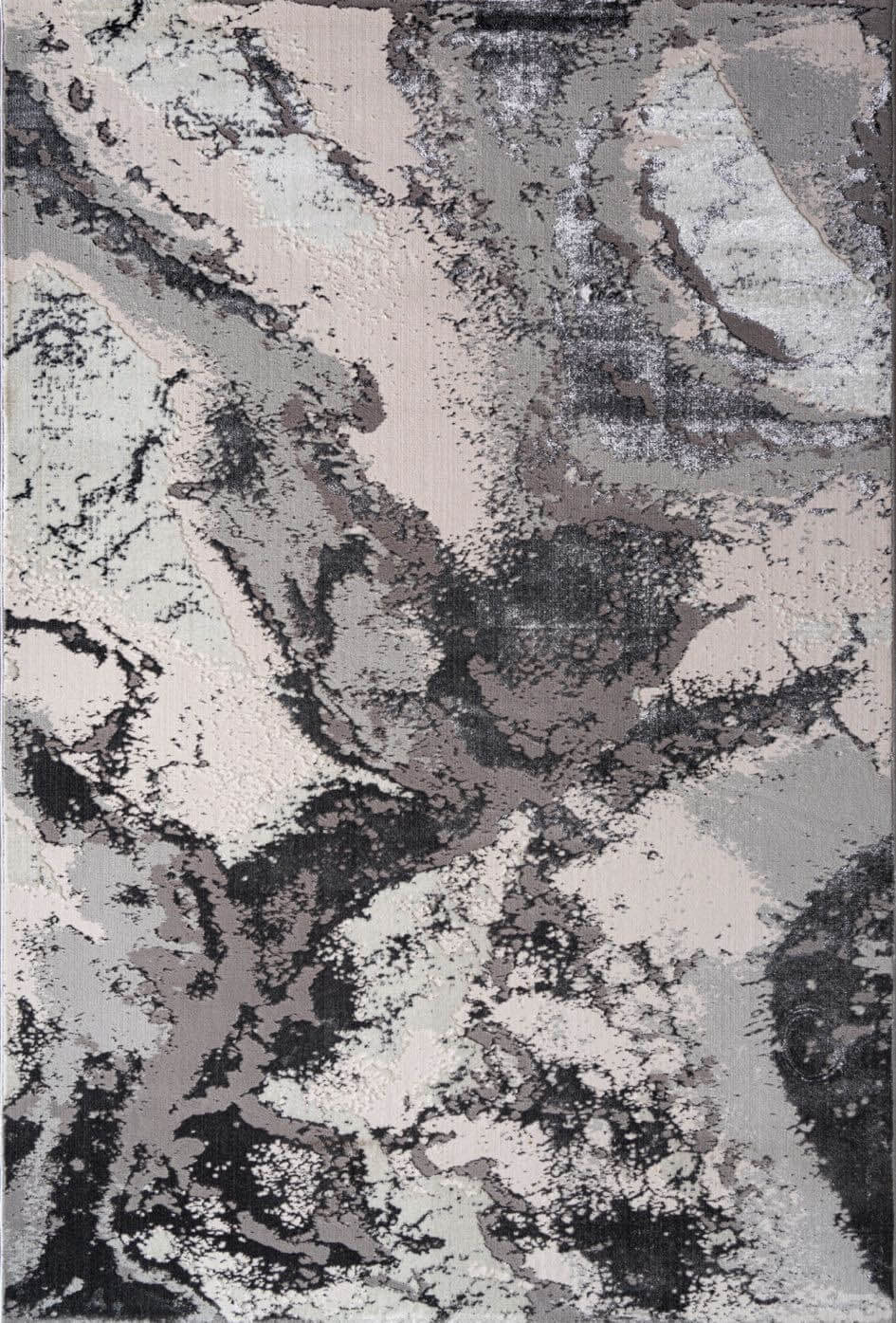 Modern vintage stone Tapijt Grijs