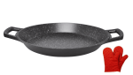 Paella Pan 36 cm zwart - Afbeelding 2