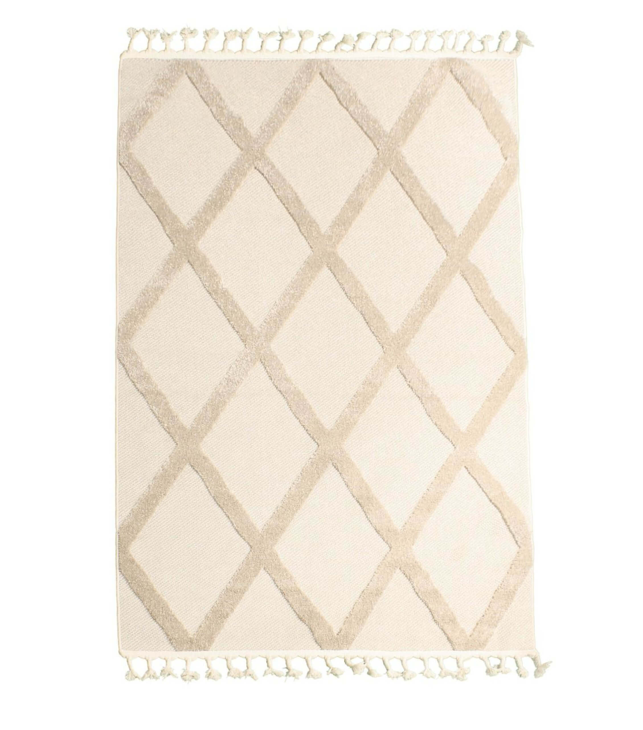 Berber Vloerkleed Cream Beige