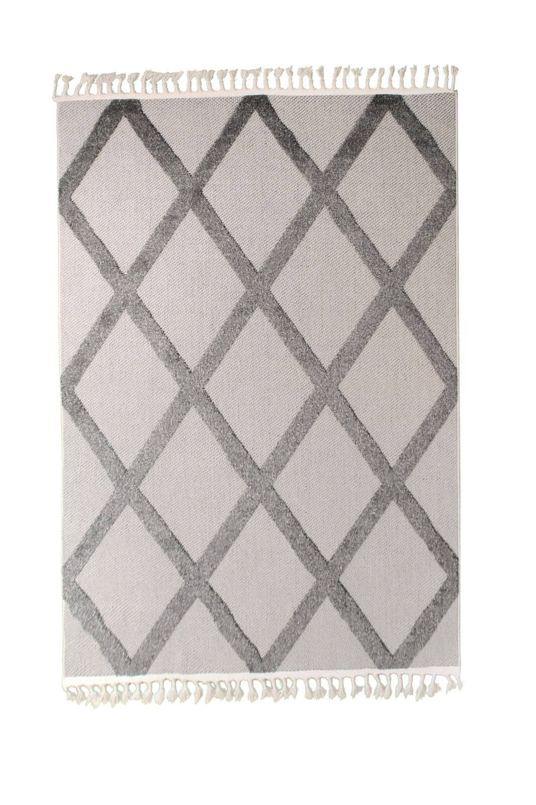 Berber Vloerkleed grijs