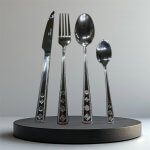 12 persoons bestekset 18/10 - 72 delig - No6 new - Afbeelding 2