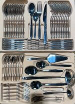 12 persoons bestekset 18/10 - 72 delig - No5 - Afbeelding 2