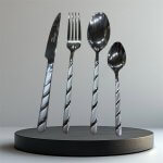 12 persoons bestekset 18/10 - 72 delig - No1 new - Afbeelding 2