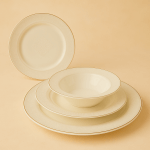 Maison Élégance met gouden rand - Afbeelding 2