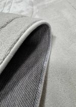 Modern vloerkleed lichtgrijs met organisch patroon – Zacht & stijlvol