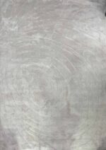 Modern vloerkleed lichtgrijs met organisch patroon – Zacht & stijlvol